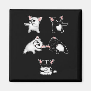 Dog Gift French Bulldog Black And White Lovely Magnet