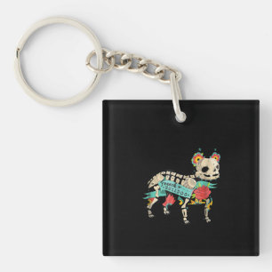 Dog Gift French Bulldog Cool Key Ring