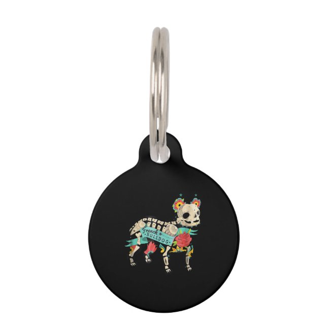 Dog Gift | French Bulldog Cool Pet Tag (Front)