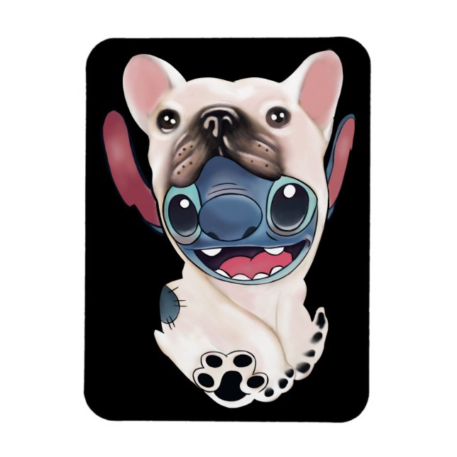 Dog Gift | French Bulldog Funny Magnet (Vertical)