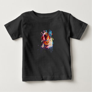 Dog Gift French Bulldog Hand Drawing Art Baby T-Shirt