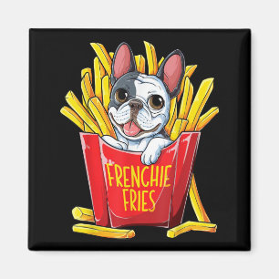 Dog Gift Frenchie Fries Magnet