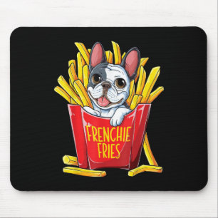 Dog Gift Frenchie Fries Mouse Pad