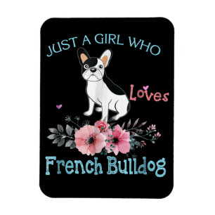 Dog Gift   Loves French Bulldog Magnet