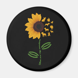 Dog Gift You Are My Sunshine French Bulldog Magnet