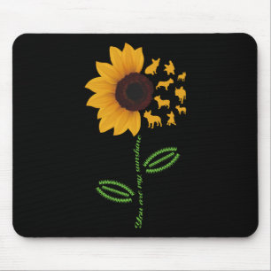 Dog Gift You Are My Sunshine French Bulldog Mouse Pad