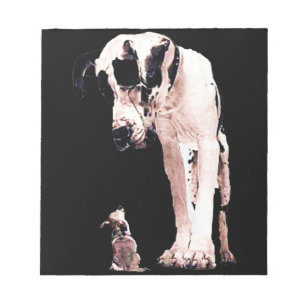 Dog Gifts Family Great Dane Lovers Notepad