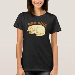 Dog Golden Retriever Nap Sleeping Sleep Pajama Nig T-Shirt