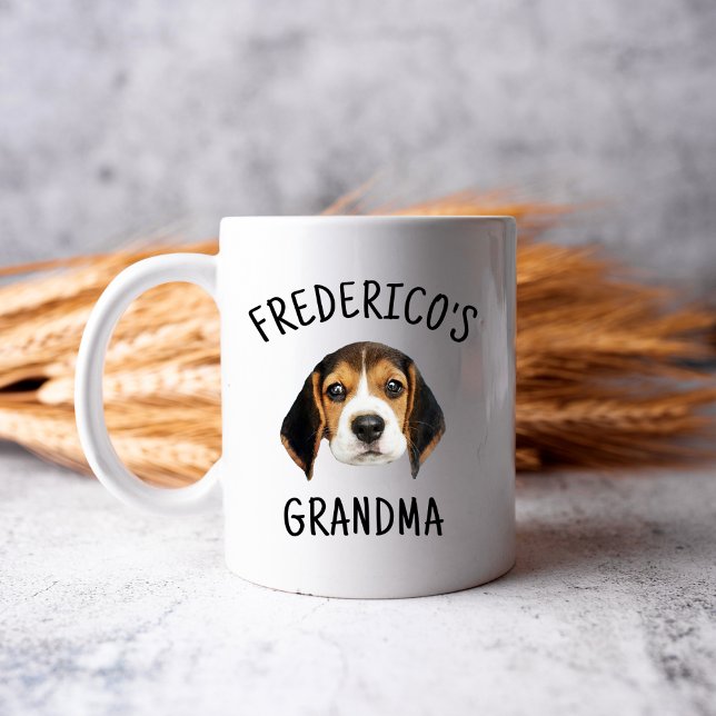 Dog grandma Puppy Grandmaw Custom Dog Face Picture Mug (Creator Uploaded)