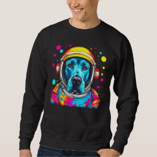 Dog Great Dane Astronaut Sweatshirt