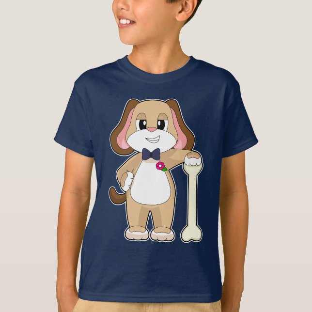 Dog Groom Bow tie Wedding T-Shirt (Front)