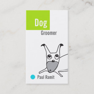 Dog Groomer Business Card