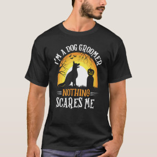 Dog Groomer Grooming Halloween Pet Puppy T-Shirt