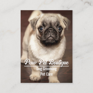 Dog Groomer Pet Care Puppy Walker Business Card