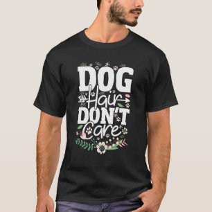 Dog Groomer Pet Grooming Furologist Puppy Fur Art T-Shirt
