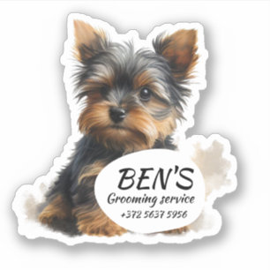 Dog Groomer Service Pampered Cute Puppy Pet