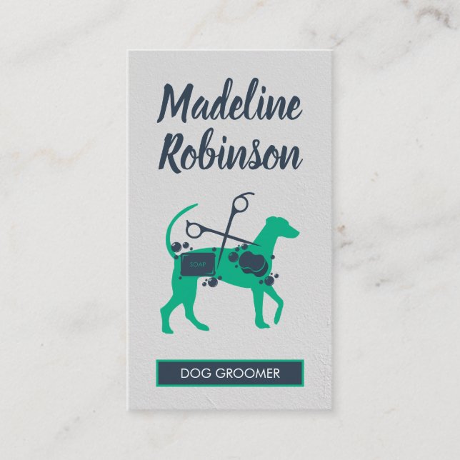 Dog Groomer | Stylist Appointment Card (Front)