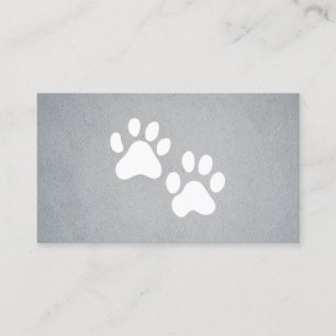 Dog Groomer   Trainer   Paws Business Card