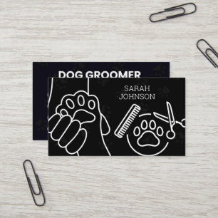Dog Grooming Business Card
