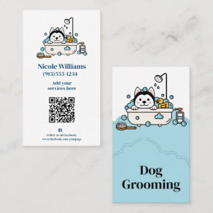 Dog Grooming Business Card