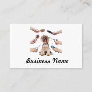 Dog Grooming Business Card