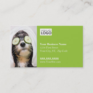 Dog Grooming Business Card-Spa2 Business Card