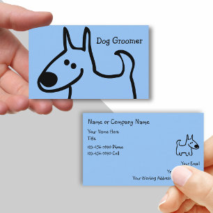 Dog Grooming Business Cards