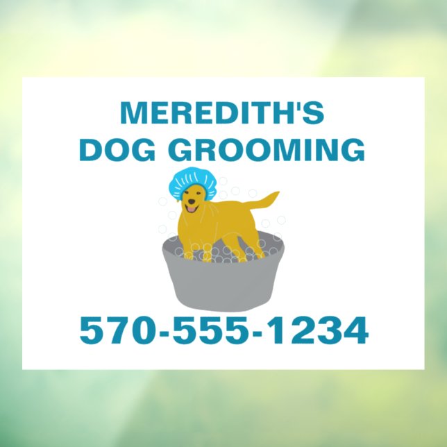 Dog Grooming Business Dog Groomers Promotional  (Sheet 3)