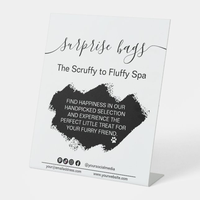 Dog Grooming Business Sign Dog Groomer Signs (Front)