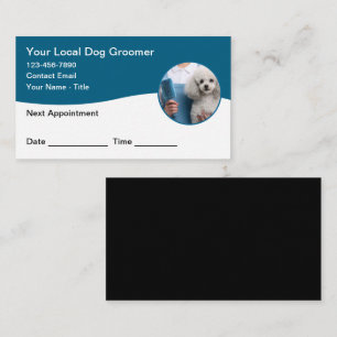 Dog Grooming Customer Appointment Cards