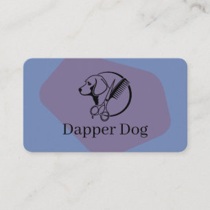 Dog Grooming Logo   Pet Stylist Business Card