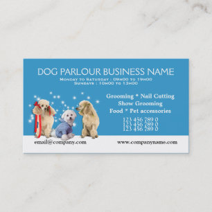 Dog grooming pet care PERSONALIZE Discount Card