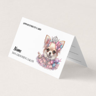 Dog grooming salon Appointment Business Card