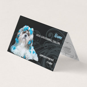 Dog grooming salon Appointment Business Card
