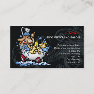 Dog grooming Salon Business Card