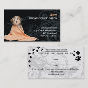 Dog grooming Salon Business Card