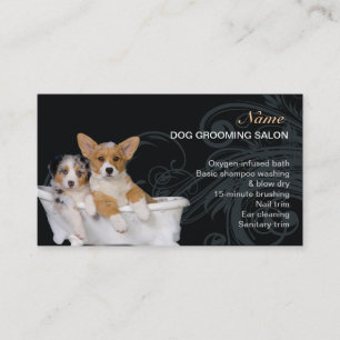 Dog grooming Salon Business Card