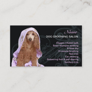 Dog grooming Salon Business Card