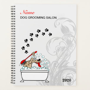 Dog grooming salon planner