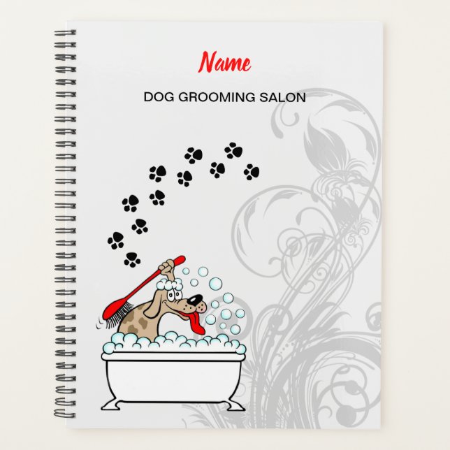 Dog grooming salon planner (Front)