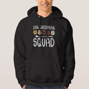 Dog Grooming Squad Women Grooming Salon Dog Groome Hoodie