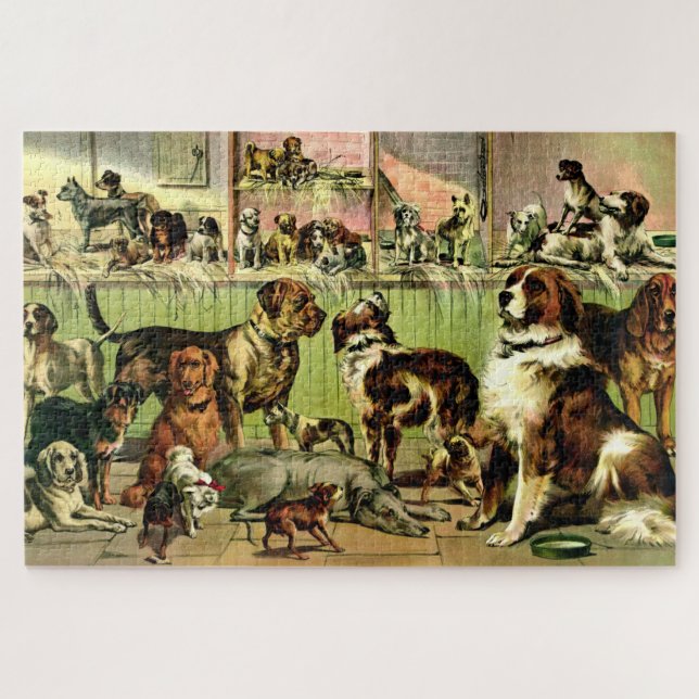 Dog Group Jigsaw Puzzle (Horizontal)