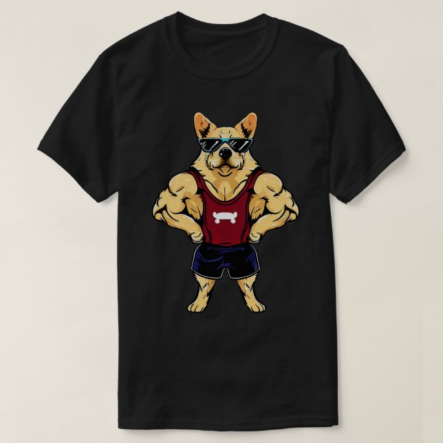 Dog Gym T-Shirt (Design Front)