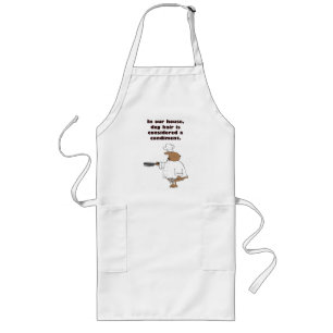 Dog Hair Condiments Long Apron