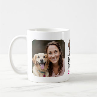 Dog Hair, Don't Care Retriever Puppy Photo Name Coffee Mug