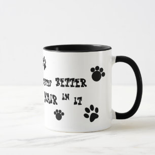 dog hair mug! mug