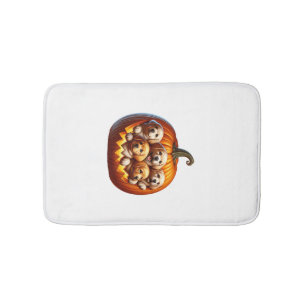 Dog Halloween Bath Mat