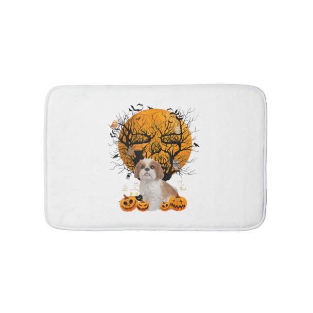 Dog Halloween      Bath Mat (Front)