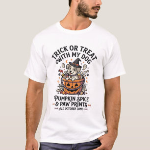 Dog Halloween Candy Night T-Shirt