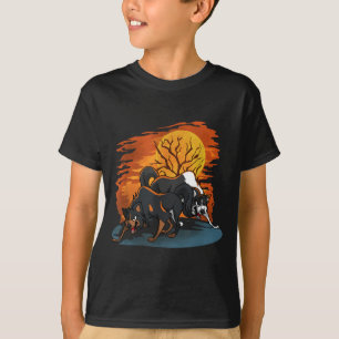 Dog Halloween Costume Gift - Horror Dogs T-Shirt